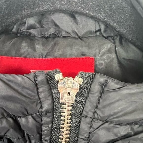 Guess Black Quilted Karaline Jacket XS Flawed - Picture 13 of 14